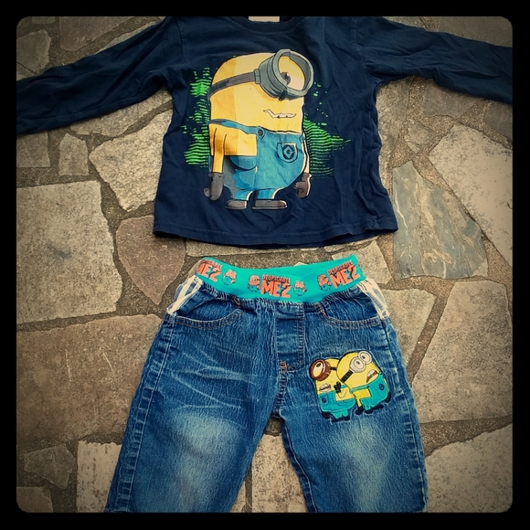 Despicable Me shirt & shorts - Picture 1 of 10